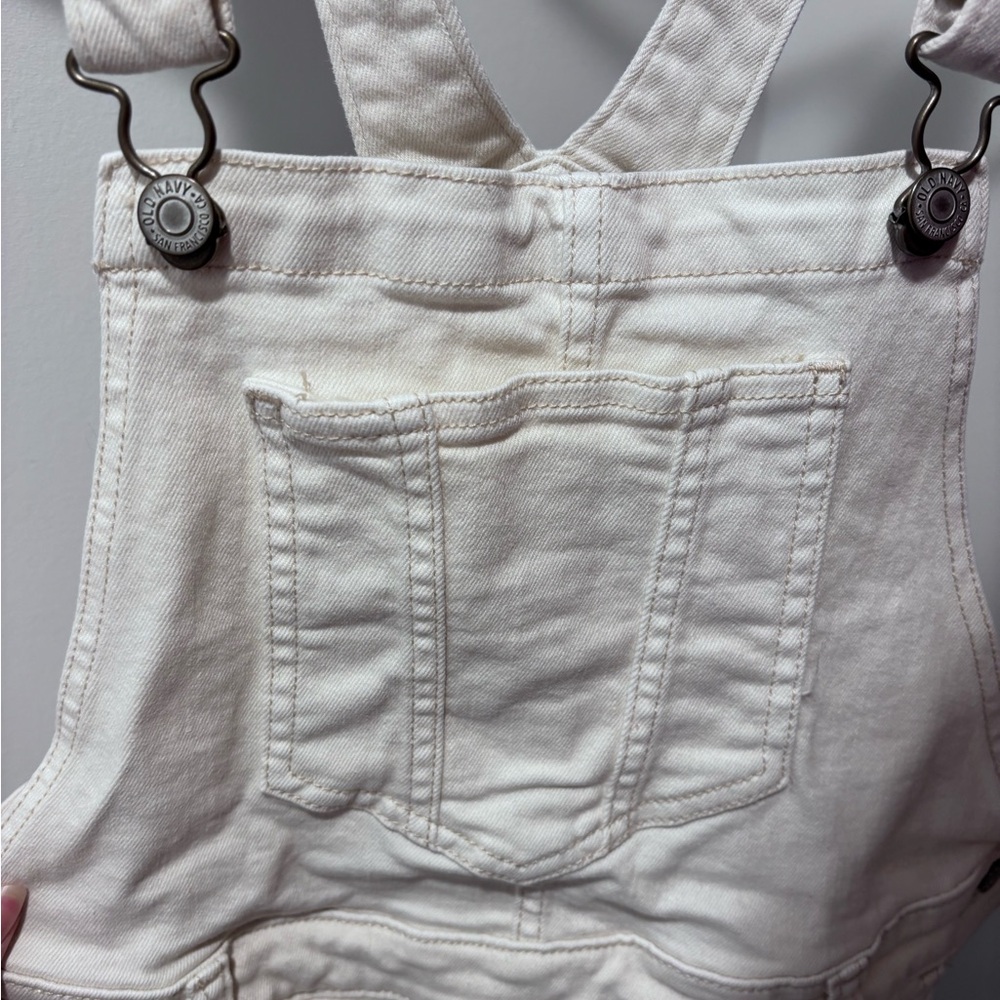 Old Navy Cream Overalls